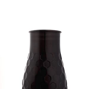 Diamante negro hecho a mano 950ml cobre puro cocina agua contenedor ecológico a granel venta al por mayor Drinkware tamaño estándar - Product Image 6
