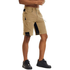 Short de sport décontracté pour homme Short de sport respirant en soie glacée avec poches et cordon de serrage Short de course à séchage rapide - Product Image 2
