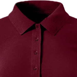 Camiseta de Manga Corta Estilo Inglés de Algodón 100% Tejido para Mujer con Logotipo Frontal en Relieve, Ecológica y Transpirable - Product Image 2