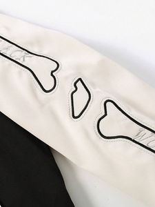 Chaqueta con letras de béisbol de estilo informal de alta calidad del fabricante de Pakistán para hombre chaqueta de invierno de manga de cuero hecha a medida - Product Image 6