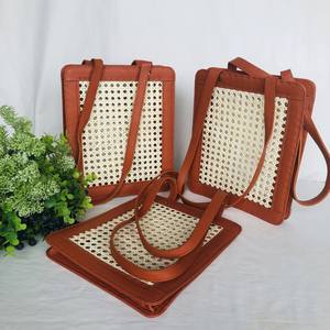 Bolsos de cuero de mimbre para mujer, nueva tendencia - Product Image 5