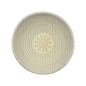 Cesta de Fermentación de Pan Hecha a Mano, Ecológica, de Ratán Natural, Reutilizable, No Tóxica, con Forro Extraíble y Motivo en Espiral, Herramienta para Hornear y Repostería - Product Image 1