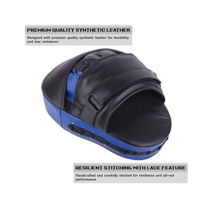 Almohadillas de enfoque para entrenamiento de boxeo, cuero de vaca, tamaño personalizado, resistente, hechas en paquistaní - Product Image 3