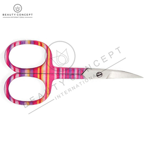 Ciseaux à cuticules pour manucure et pédicure à motif floral, pointe droite, en acier inoxydable, outil de beauté - Product Image 4