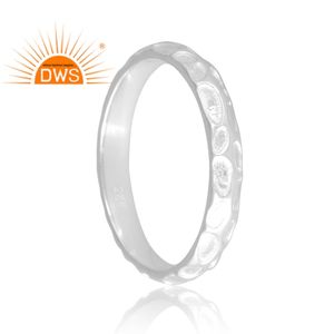 Anillo de Plata de Ley con Diseño Personalizado de Última Moda, Joyería de Diseño Personalizado para Mujer, Regalo para Ella - Product Image 2