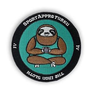 "High-Quality Custom Designer Embroidered Patches with Letters and Logo Fabric Badges for <b>Clothing</b> <b>Iron</b>-<b>On</b> Application - Product Image 3