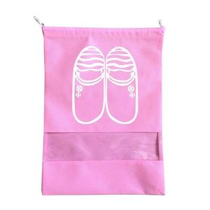Wholesale Customized Logo PVC Waterproof Dustproof Eco-Friendly Portable Easy to Use <b>Shoe</b> <b>Bag</b> Made in Vietnam - Product Image 6