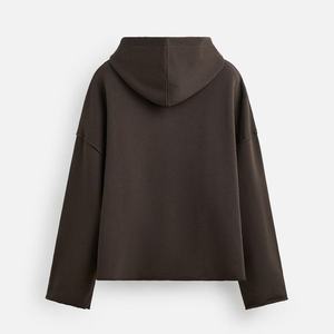 Wholesale Unisex Oversized Drop Shoulder Casual Boxy Hoodie New OEM ODM Services Custom Printed <b>Hoodies</b> for Winter - Product Image 2