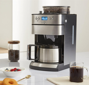 Offres Spéciales N0aLEDss C0ffee Mach1nes H0me Sma11 C0ffee Mach1ne Fu11y Aut0mat1c Gr1nd1ng 1ntegratedss - Product Image 2