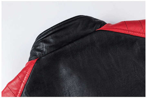 Veste en cuir moderne pour homme, manches longues, décontractée, vêtement d'extérieur d'hiver, conçue pour la mode de rue, confort, chaleur, longue durée, usage quotidien - Product Image 2