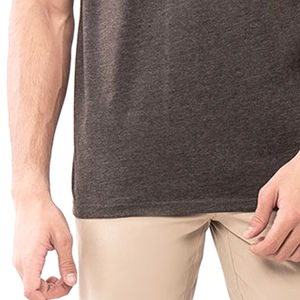 Wholesale Cheap Price Short Men's Fitness Gym Solid <b>Colour</b> Bulk Blank Summer Quick Dry T-Shirts for Men - Product Image 5