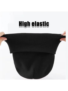 Gorros de satén de punto de invierno con estampado de logotipo bordado personalizado gorros de fabricante con imagen de estilo único - Product Image 2