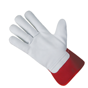 Gants de sécurité en cuir renforcé pour le soudage, la coupe et la construction avec manchette longue pour une protection supplémentaire des bras - Product Image 6
