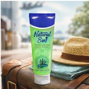 Natural Sensitive <b>Toothpaste</b> Fluoride Free Chemical Deep Cleaning Whitening Fresh Breath Mint Lime Portable Oral Care 100g - Product Image 1