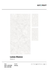 Carrelage de sol en porcelaine émaillée polie de couleur noire d'aspect de marbre brillant élevé 600x600 800x800 600x1200 - Product Image 2