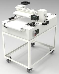 Cortadora de Pastel Horizontal Resistente BLAACK FOREST BAKERY con 3 Cuchillas de Metal de Alta Calidad, Función de Transferencia de 70 kg para Uso en Panadería - Product Image 6