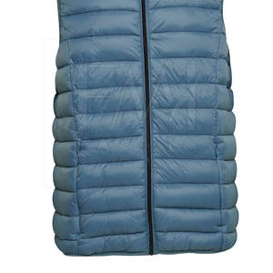 Hecho en Pakistán Fábrica Invierno Nueva llegada Sin mangas Puffer Hombres Chaleco con logotipo personalizado Impreso Puffer Chaleco - Product Image 5