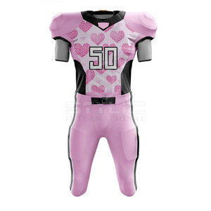 ชุดยูนิฟอร์มฟุตบอลอเมริกันโพลีเอสเตอร์100% 2025ชุดยูนิฟอร์มฟุตบอลอเมริกัน - Product Image 1