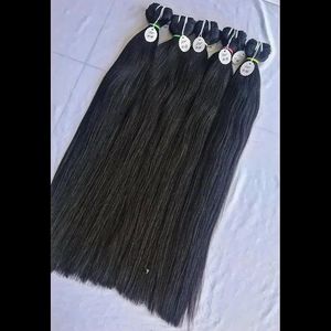 SINGE DONOR RAW REMY VIRGIN Indian Temple Hair Weave 20 Inch Natural Wave Single Donor - Product Image 3