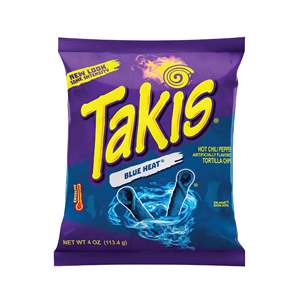 Venta al por mayor proveedor barato de Takis Blue Heat Mini Hot Chili Pepper Rolled Tortilla Chips, 25 PC/1,23 oz - Product Image 4