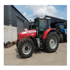 Tracteur agricole Massey Ferguson 6480 à roues motrices 4x4 d'occasion à vendre avec moteur de 145 CV et garantie de 2 ans - Product Image 3