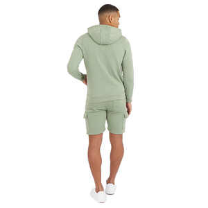 Ensemble sweat à capuche et short pour homme – Survêtement décontracté deux pièces léger avec sweat à capuche et short assorti – Tenue confortable style streetwear - Product Image 4