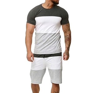CusSummer Men's Jogging Shorts Set New <b>Maximize</b> Wear Short Sleeves Cotton Shorts Solid Pattern Shorts MADE BY BS 2027 - Product Image 1