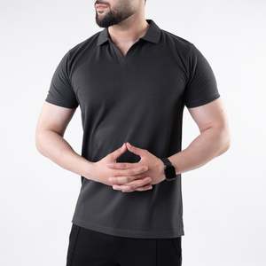 เสื้อโปโลผู้ชายขายส่ง ผ้ายืด ระบายอากาศดี จากโรงงานโดยตรง - Product Image 4