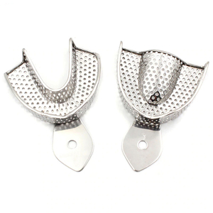 ถาดพิมพ์ฟันสแตนเลสแบบแมนนวล น้ำหนักเบา ผลิตตามสั่ง ขายดี ยอดนิยม - Product Image 3