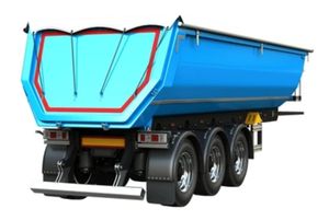 รถพ่วงแบบพรีเมียม ออกแบบด้วยโครงสร้างเหล็กที่แข็งแรงทนทาน พร้อมระบบไฮดรอลิกที่เชื่อถือได้เพื่อประสิทธิภาพการเทที่รวดเร็ว - Product Image 4