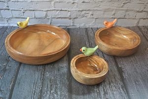 Juego de tres cuencos de boda clásicos desechables Juego de platos únicos personalizables para mezclar fiestas OEM ODM Precio razonable - Product Image 3