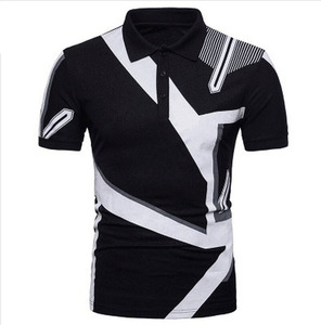 Nouveauté T-shirts polo classe de meilleure qualité pour hommes Meilleure vente T-shirts polo décontractés en coton de couleur contrastée au Pakistan - Product Image 5