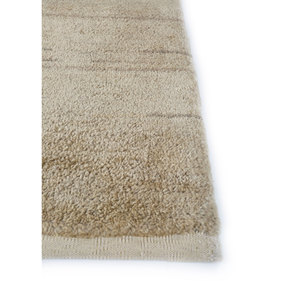 Manifest Gold <b>Fluffy</b> Wool Rug Solid Color Abstract Pattern Rectangle <b>Carpet</b> for Home Hand Knotted Living Room Pae-1066 - Product Image 4