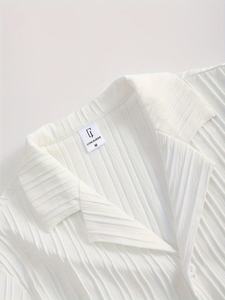 Ensemble Deux Pièces Élégant pour Homme | Tenue Streetwear Tendance | Tenue Décontractée Deux Pièces | Chemise et Pantalon de Plage Respirants - Product Image 3