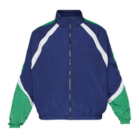 Chaqueta Cortavientos para Hombre, Talla Grande, Verano, Casual, Deportiva, Impermeable, Resistente al Viento, Transpirable, Poliéster, Cierre de Cremallera