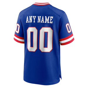 2025 Saison Nouveaux Designs Maillot de football à manches courtes pour hommes Maillot d'équipe imprimé respirant pour le football américain Prix de vente - Product Image 6