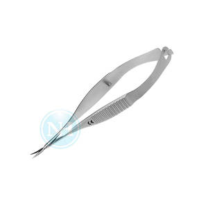 Tijeras Vannas Curvas de Punta Afilada para Cirugía Oftálmica, Tijeras Vannas Curvas de Acero Inoxidable de Precisión con Punta Afilada - Product Image 5
