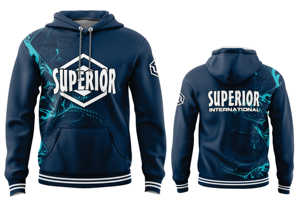 Sudadera con capucha sublimada de alta calidad para hombre con logotipo de número de nombre personalizable Jersey deportivo transpirable patrón sólido - Product Image 4