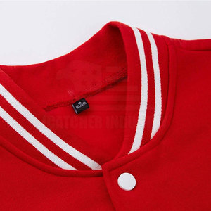 Chaqueta de invierno de alta calidad para hombre, chaqueta deportiva de béisbol con letras, manga larga, último diseño - Product Image 3