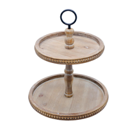 Présentoir Buffet en Bois Lavihexco en Gros pour Fêtes, Hôtels et Restaurants - Haute Qualité, Taille Personnalisable, Origine Vietnam