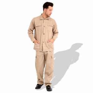Traje de seguridad de poliéster a precio de fábrica, ropa de trabajo reflectante transpirable resistente al fuego, uniforme de trabajo de seguridad, ropa - Product Image 4