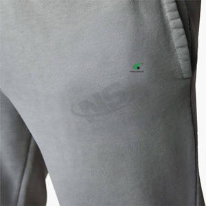 Nueva oferta de diseño de logotipo personalizado Joggers Hombres Chándal Bordado Sudadera con capucha y pantalones de chándal Ropa deportiva de entrenamiento de calentamiento de dos piezas - Product Image 6