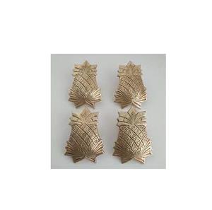 Anneau de serviette en laiton solide fait à la main bon marché design d'ananas anneau de serviette en laiton pour la vente en gros - Product Image 6