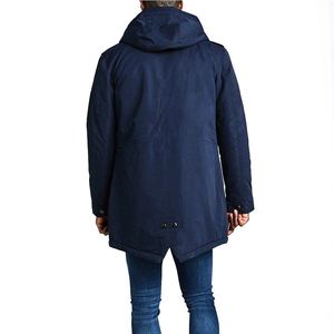 Veste parka rembourrée de qualité supérieure pour homme, prix de gros, taille plus, réversible, veste chaude à capuche pour la saison hivernale, logo personnalisé - Product Image 5