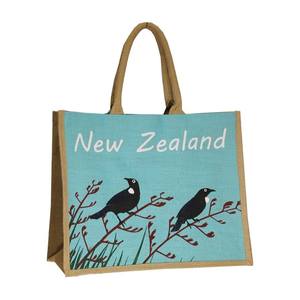 Heavy Duty Sturdy Original Extra Large Capacity Manufacturing <b>Machine</b> Tote Shopping Jute Bag Custom <b>Print</b> - Product Image 3