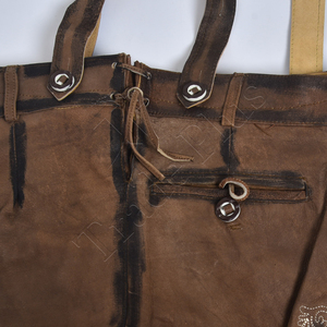 Manufacturer's Best Selling Men's Lederhosen Custom Made Fine Quality Textiles Leather Unique Design Latest Fashion Factory Rate - Product Image 6