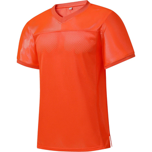 Maillot de football américain blanc personnalisé pour homme 2025 avec impression 3D par sublimation personnalisée et broderie et logo de marque - Product Image 5