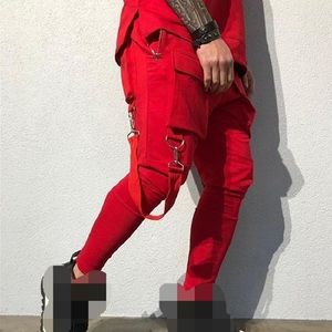 Trending Wholesale Men Fashionable Trendy Autumn Men's Slim Fit <b>Trousers</b> Custom Logo Men Cargo Pants - Product Image 2
