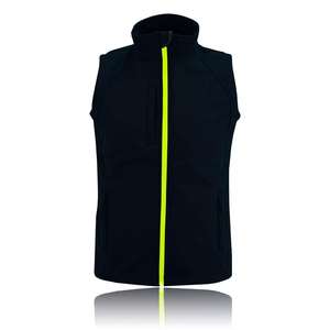 Gilet sans manches en softshell pour homme, veste sans manches, gilet de travail doublé en polaire - Product Image 6