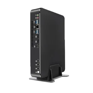 Mini Gaming PC Win10 Core i9 SSD 2TB Industrial Mini PC for Gaming Office Home Use EU Plug